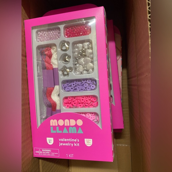 Other - Valentine's Jewelry Kit - Pink and Purple pk of 4